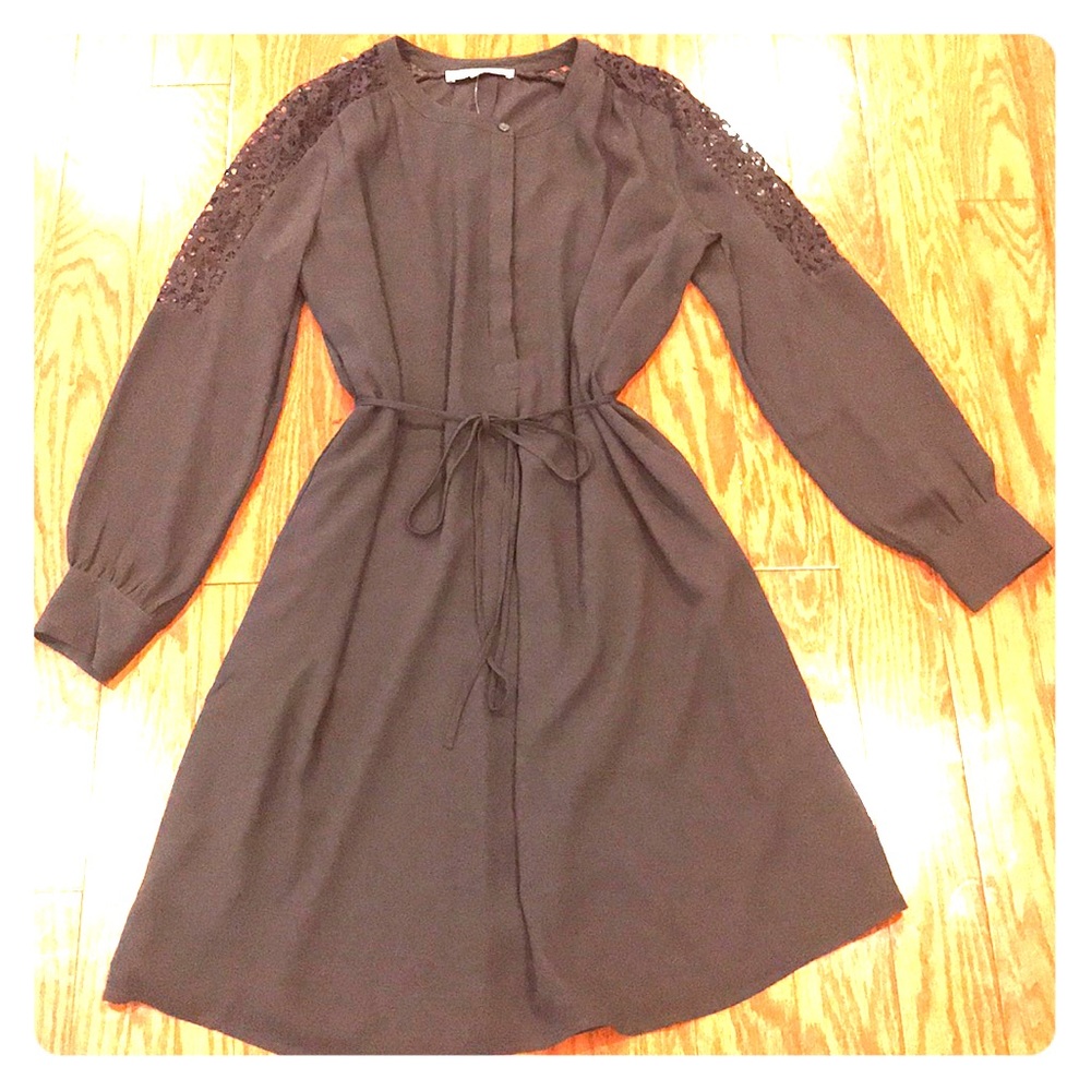 ❤️SALE, LAST CALL❤️ Charcoal Loft Dress!